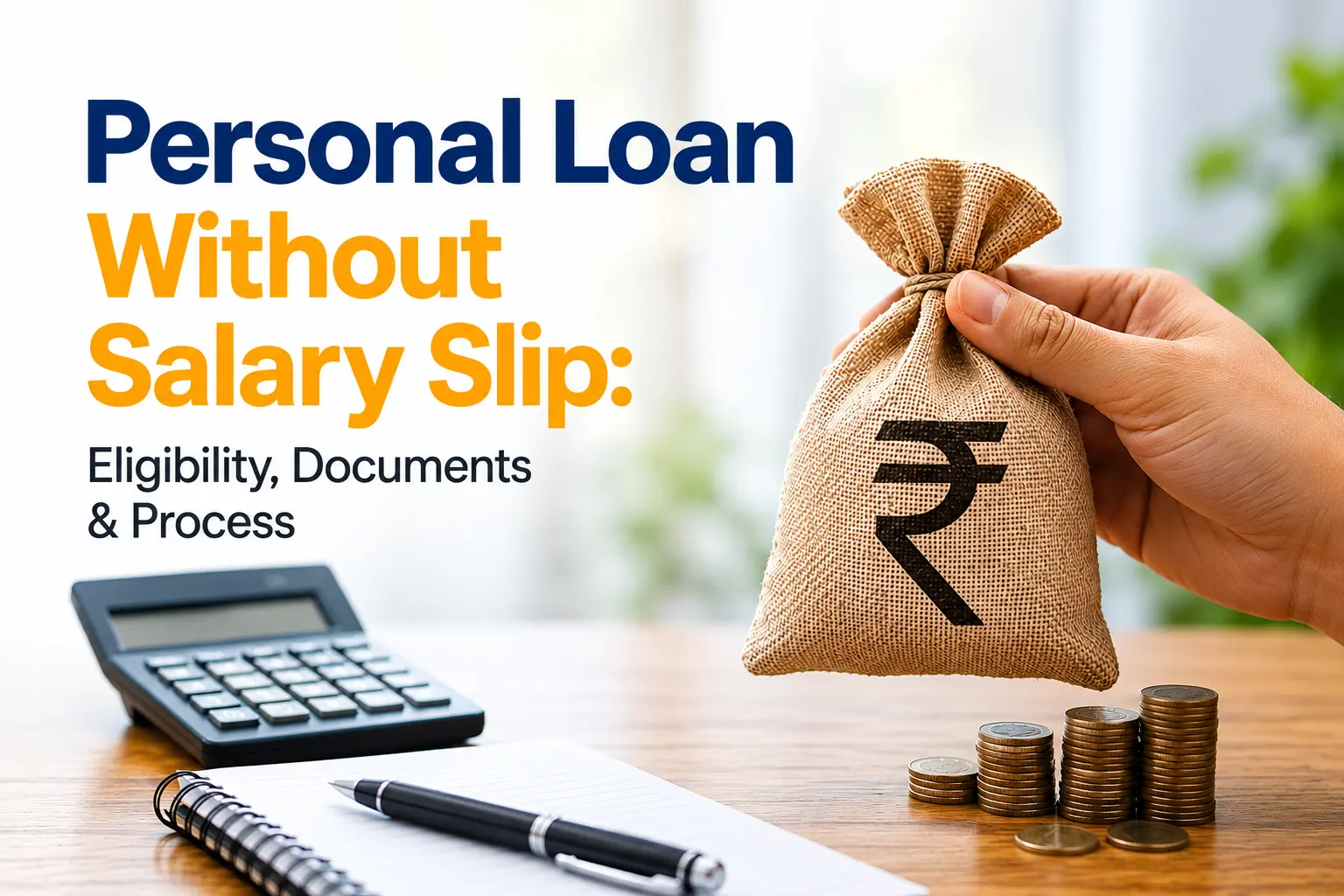 Personal Loan Without Salary Slip: Eligibility, Documents & Process